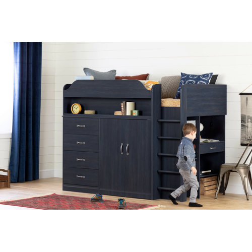 Arlen twin store loft bed